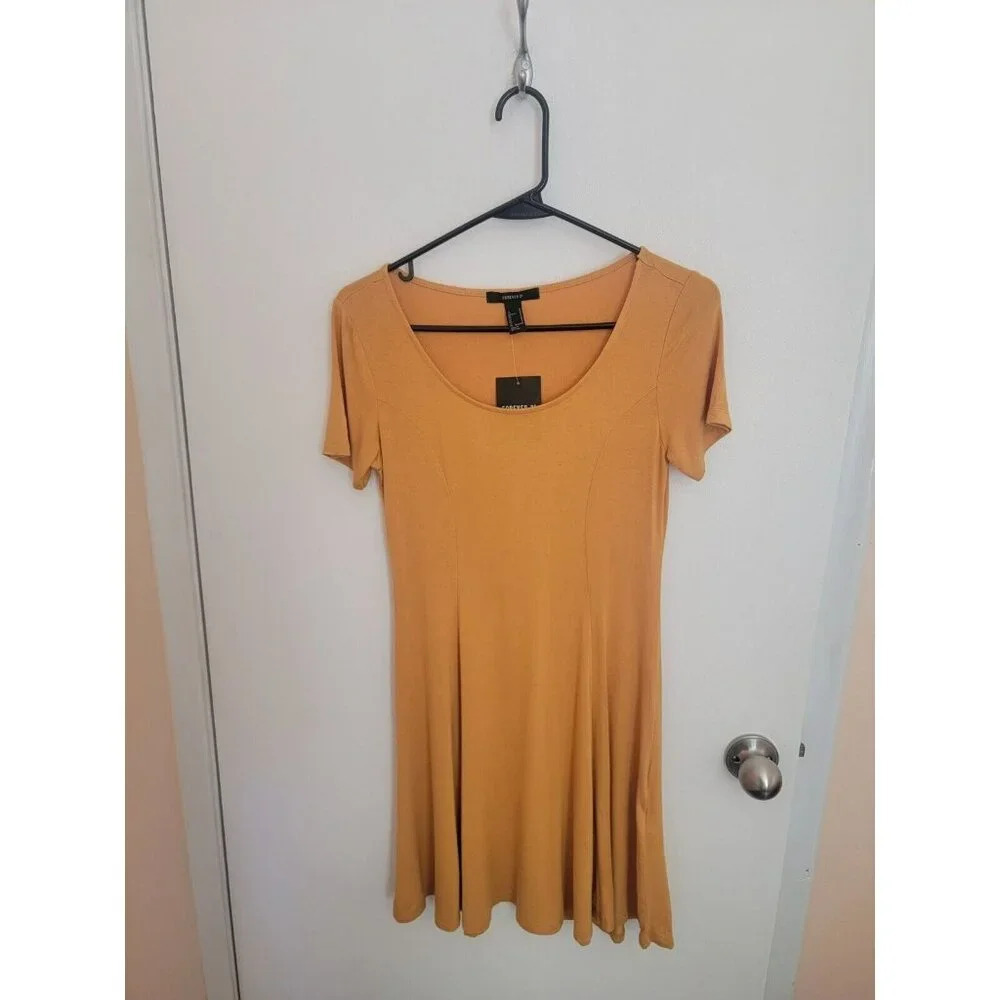 Forever21 MiniDress Womens Medium Bohemian Fairycore Angelcore Easter Dress NWT
